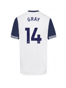 Tottenham Hotspur Archie Gray #14 Replika Hemmakläder 2024-25 Kortärmad
